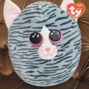 TY Cat Squish Plushie New with Tags
